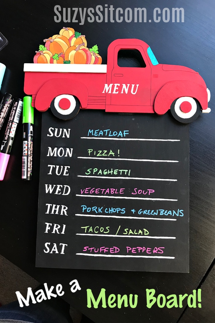 How to Make a Menu Board Ideas for the Home