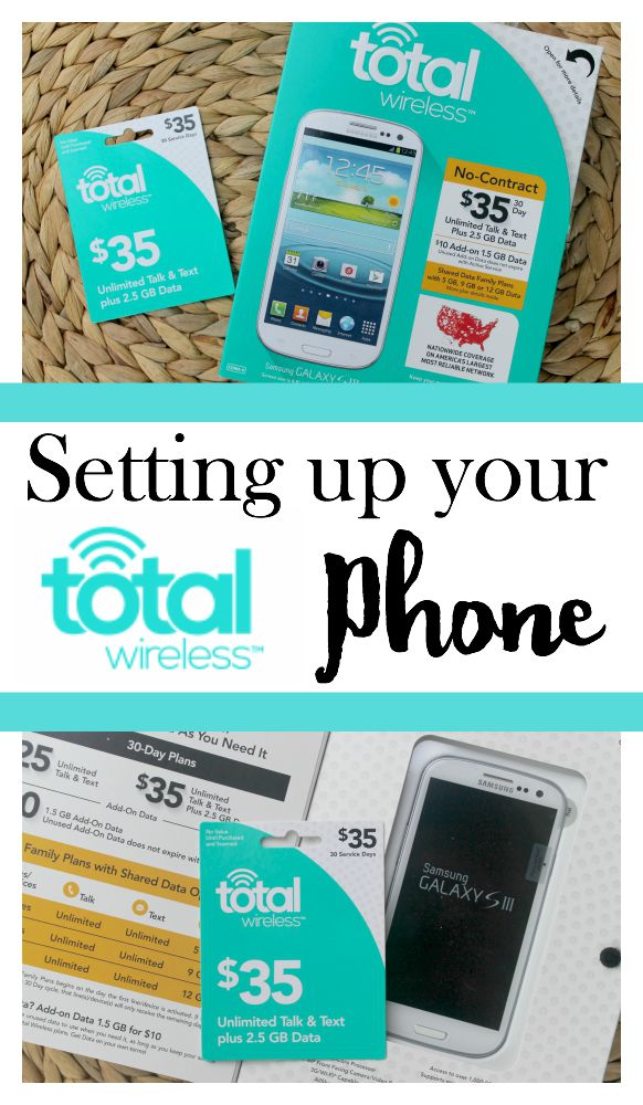 Setting Up Your Total Wireless Phone Kendall Rayburn