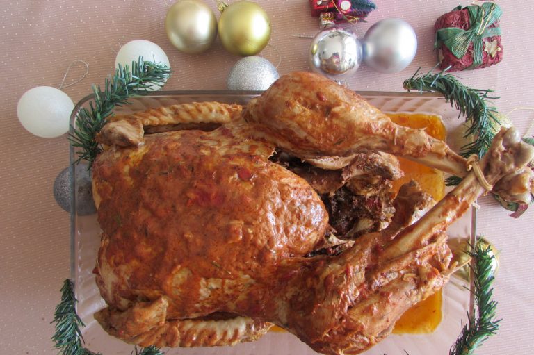 Fırında Kestaneli İç Pilavlı Hindi Tarifi Kendi