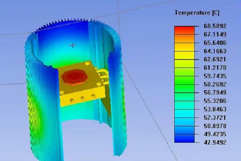 Custom Soldering Heat Sink KenFa Tech