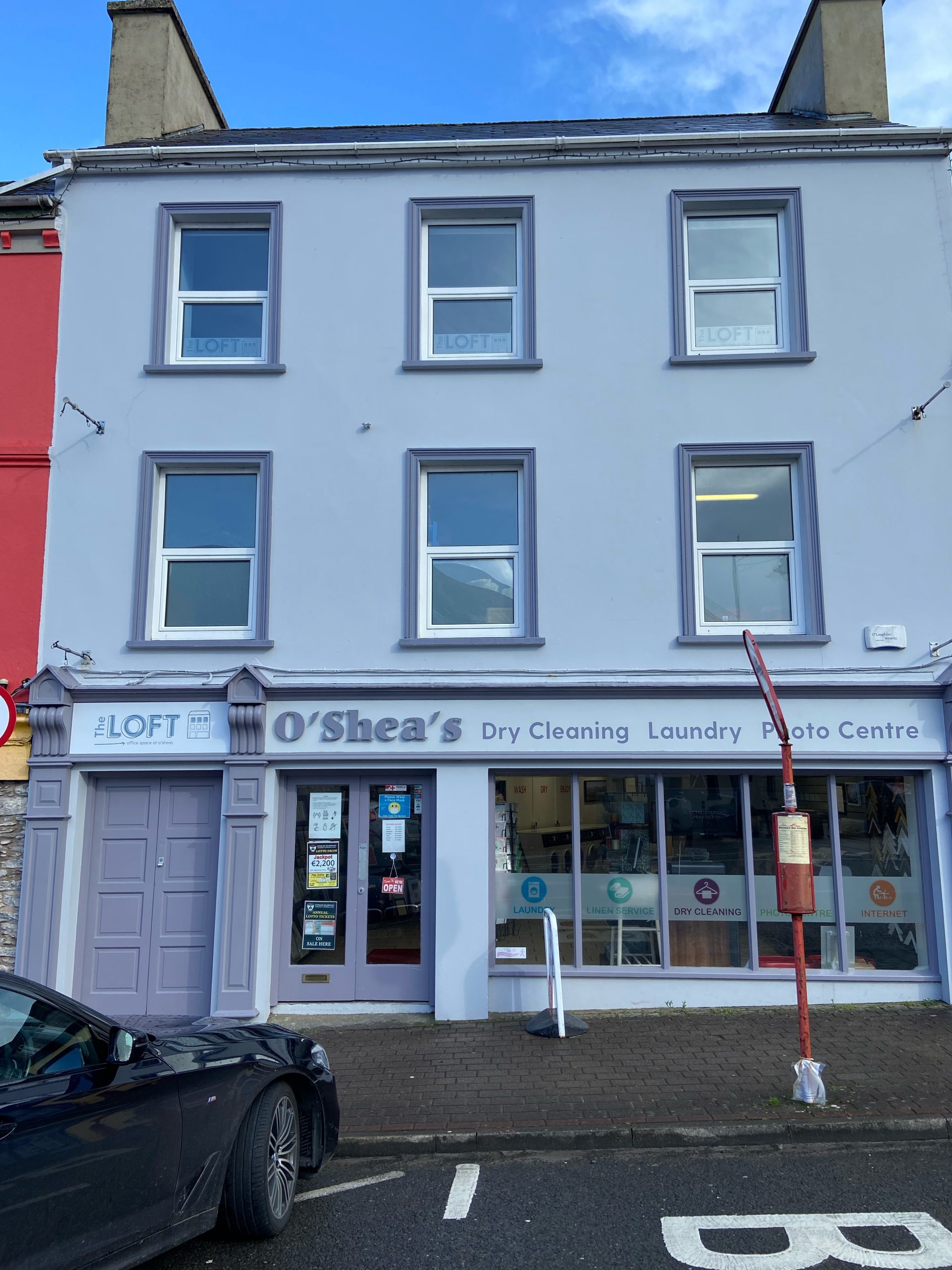 O Shea’s dry cleaners, launderette, laundromat, photo centre & office