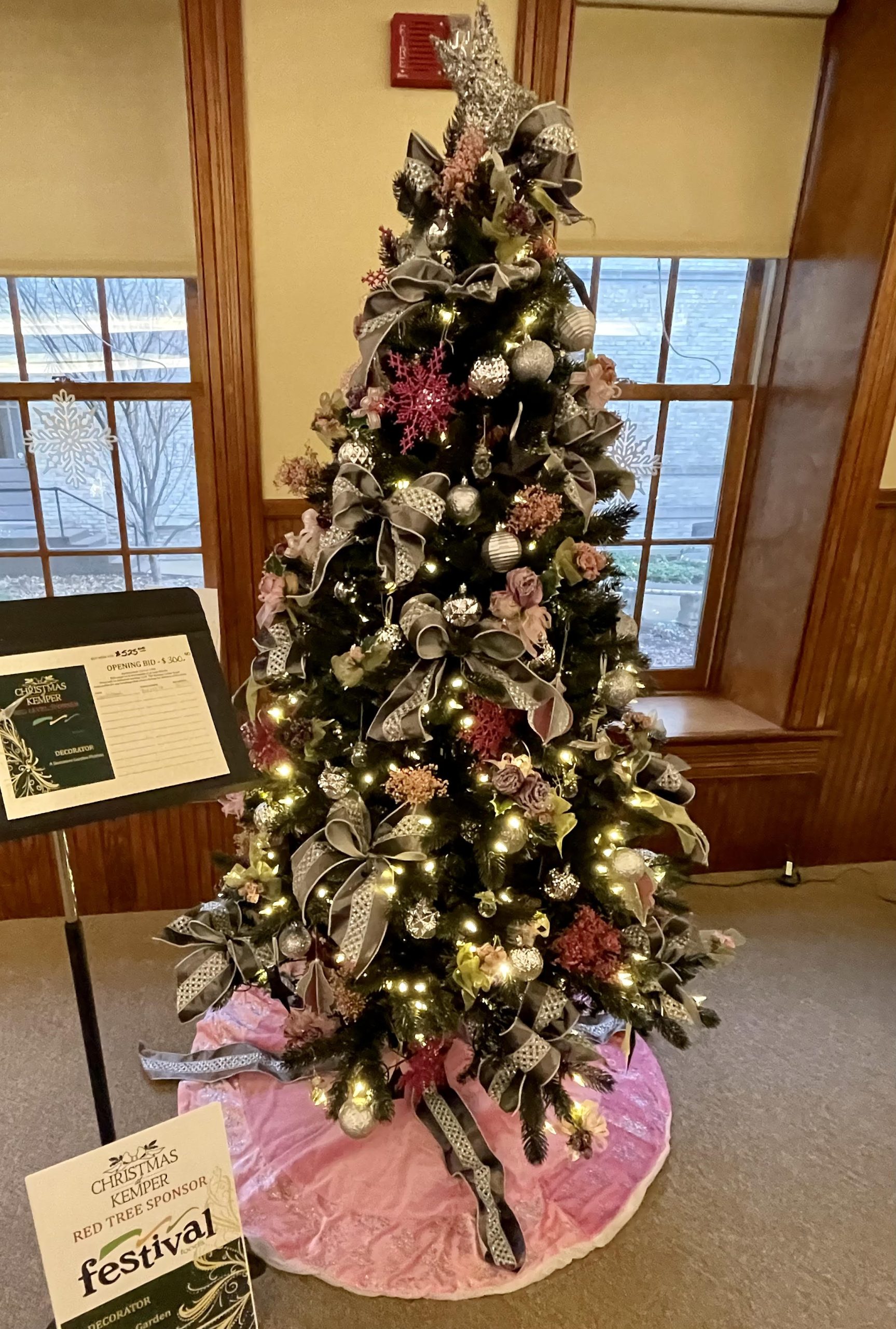 19 stunning Christmas trees on display at Kemper Center’s annual