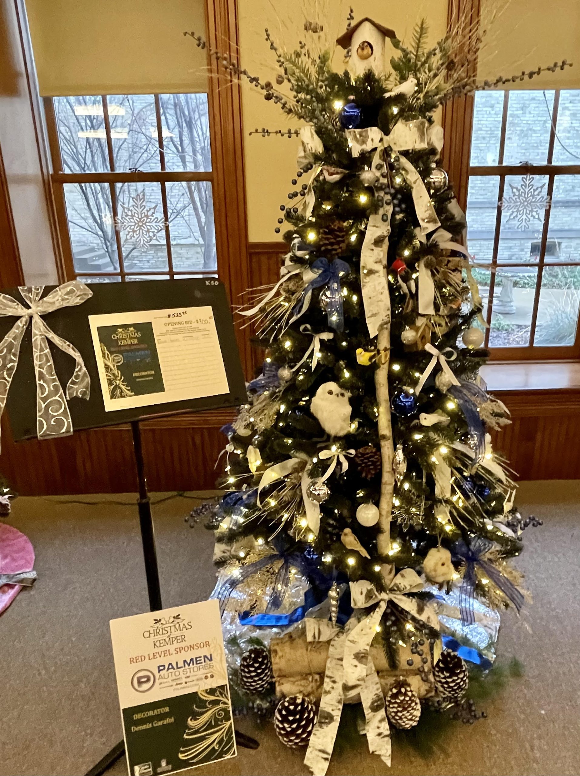 19 stunning Christmas trees on display at Kemper Center’s annual