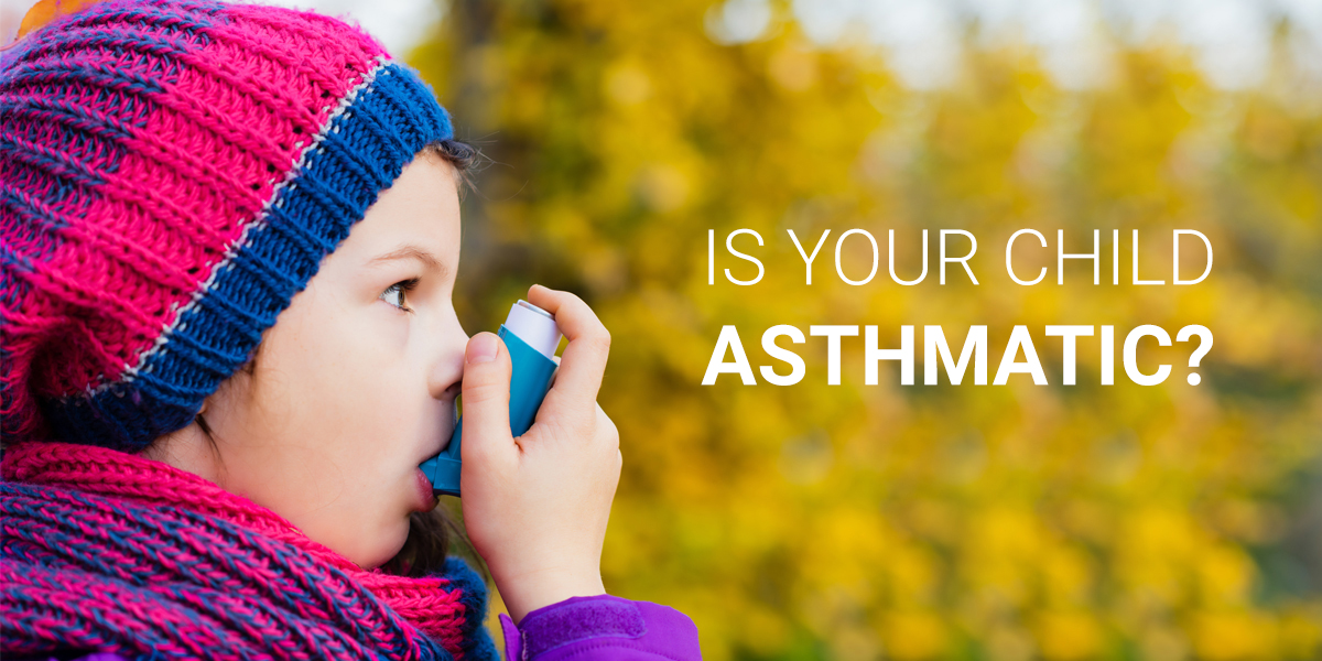Symptoms of Asthma in a child, these Home Remedies will help