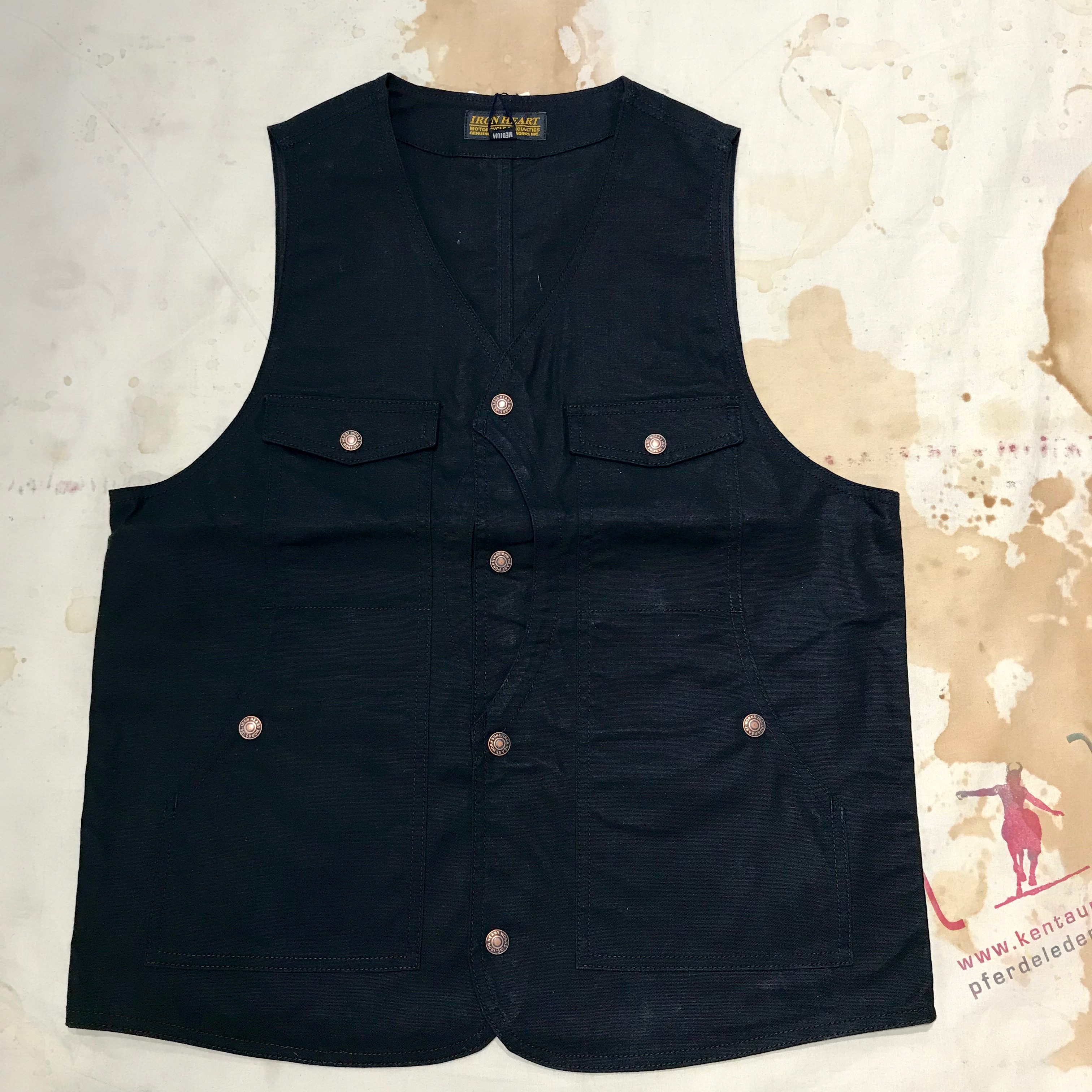 Iron Heart IHV34 black hunting vest Kentaurus