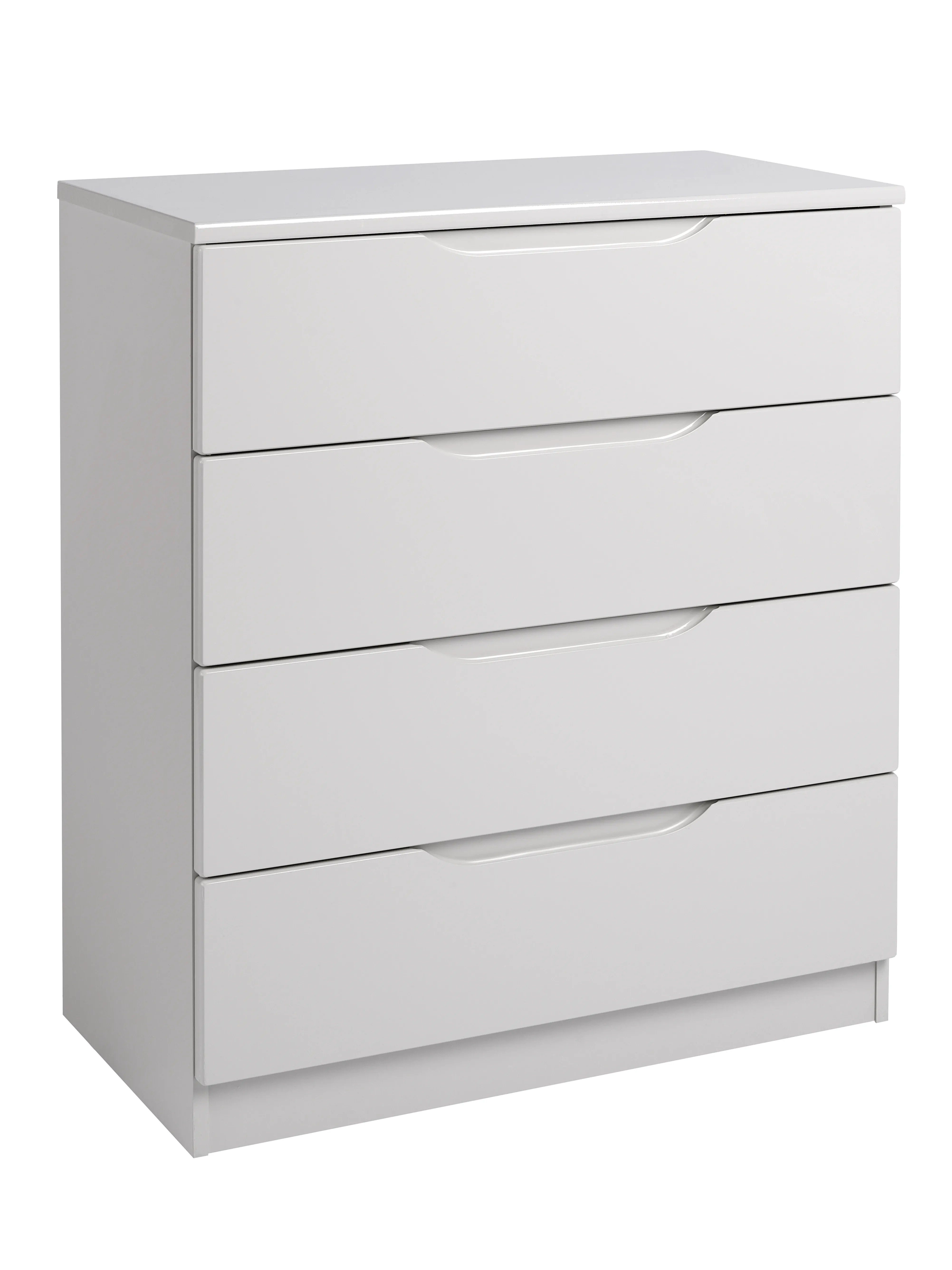 Sonata Bedroom Furniture Range Light Grey Gloss Finish Folkestone