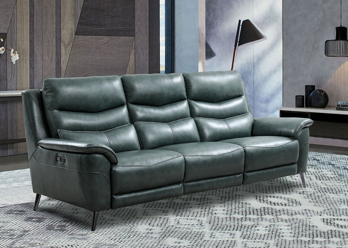 Milan Leather Power Recliner Suite Folkestone, Ramsgate