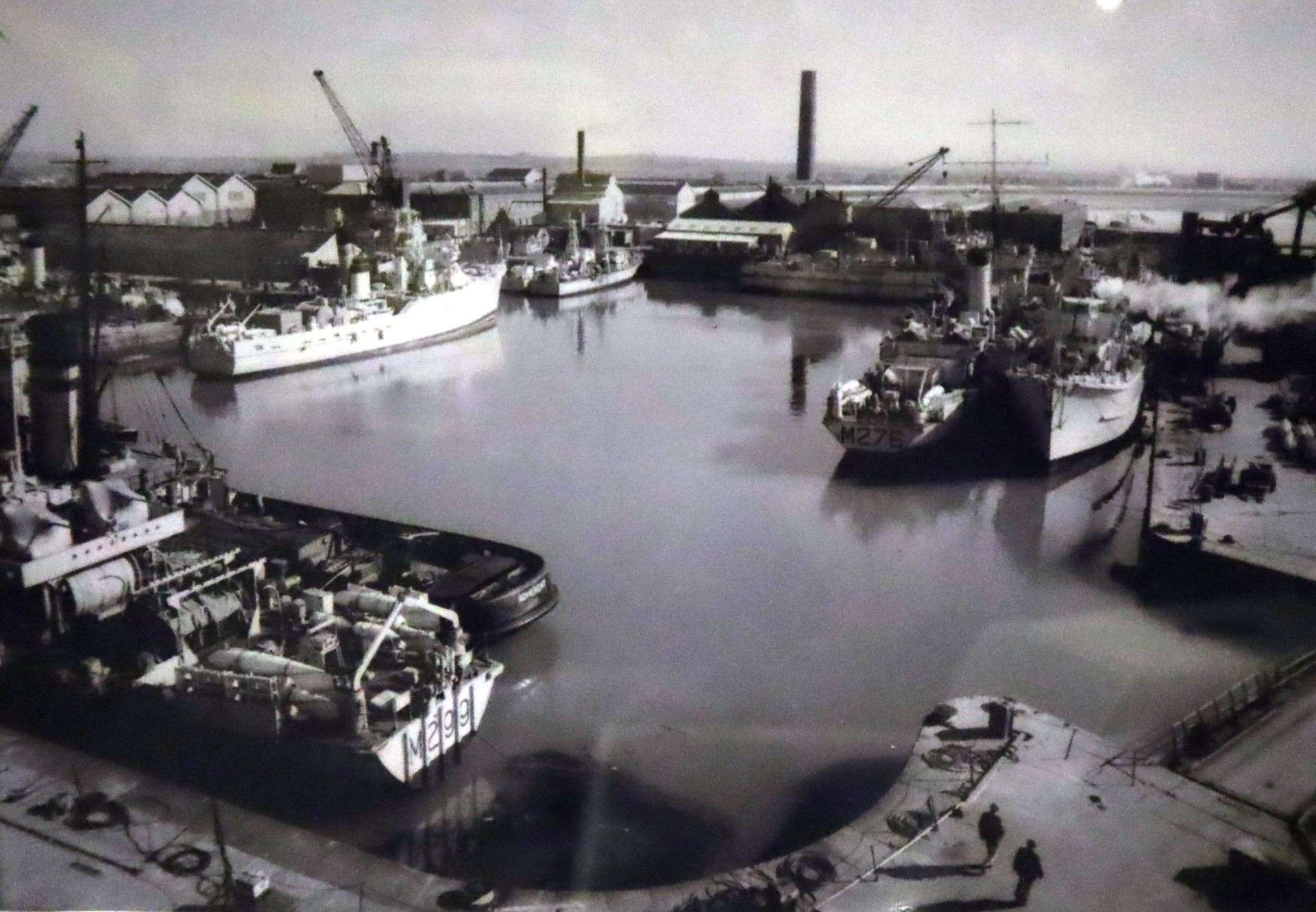 Sheerness Dockyard closed 60 years today