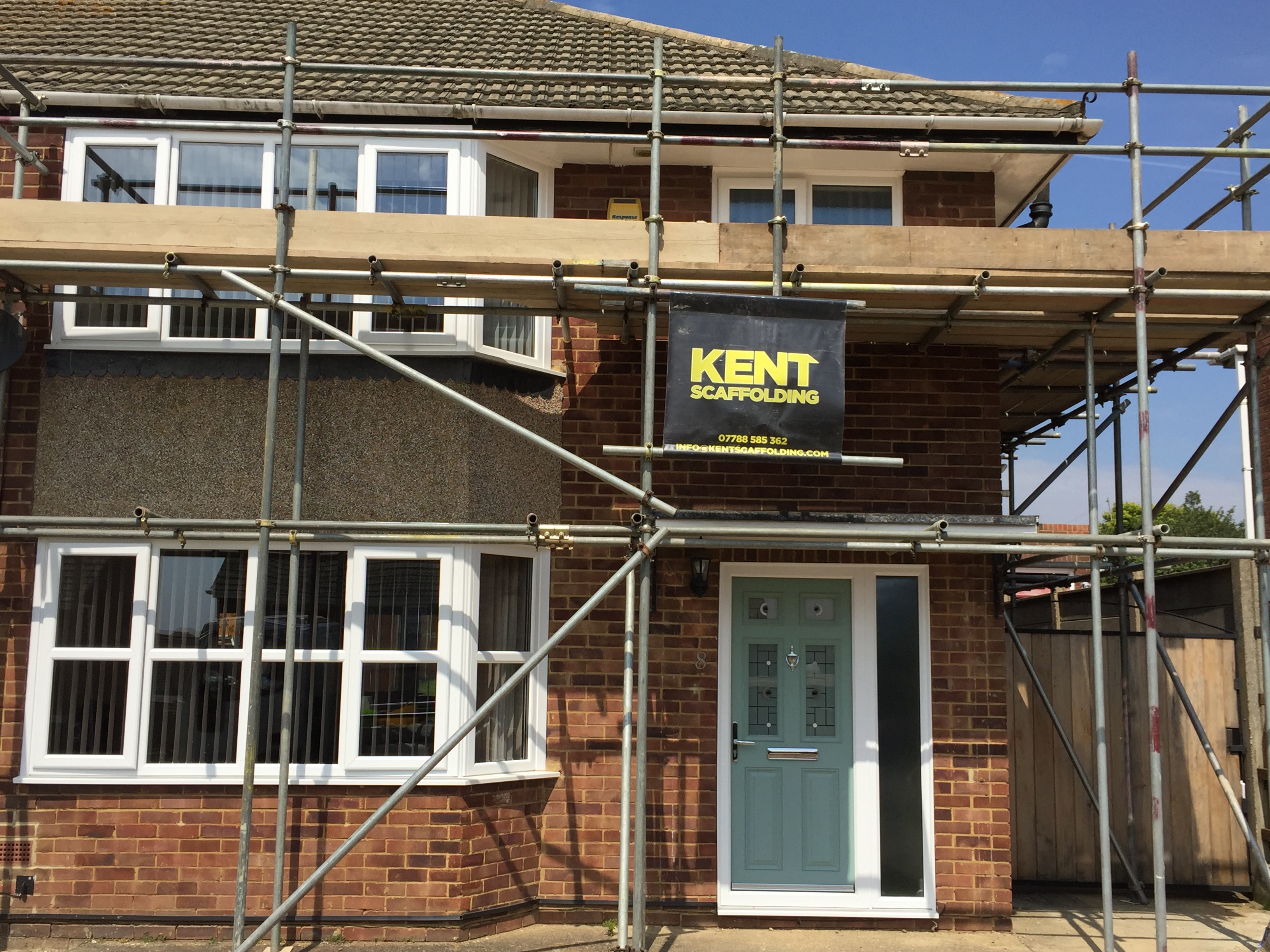 Scaffolds for construction in Sevenoaks from Kent Scaffolding
