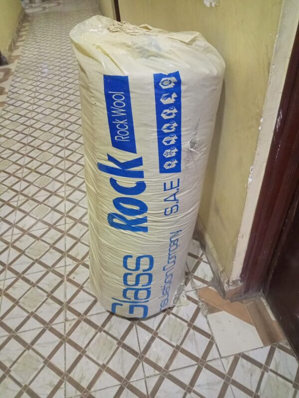 Rockwool (Mineral Wool) Insulation Blankets (6mx1mx50mm) with mesh in