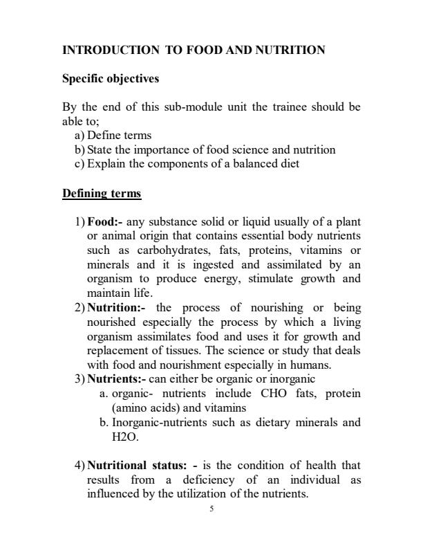 Nutrition, Diet Therapy and Home Nursing Notes 8932
