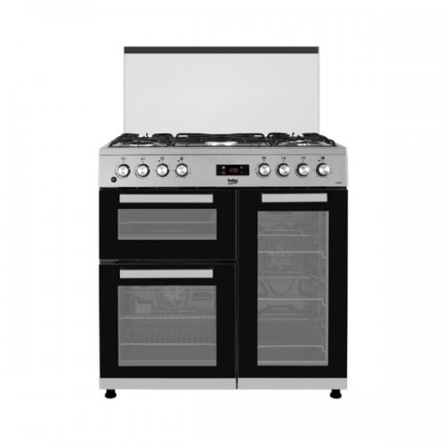 KDVF90X BEKO COOKER 90CM DOUBLE OVEN FREESTANDING COOKER Home