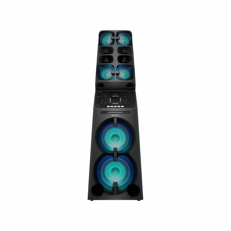 Sony MHCV90DW High Power Home Audio System With Party Lights Sound
