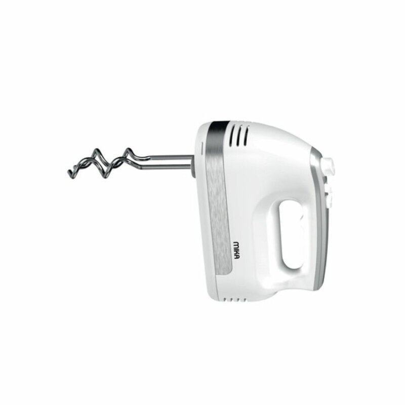 MIKA MMH102WS Hand Mixer, Milky White & Sliver Small Appliances