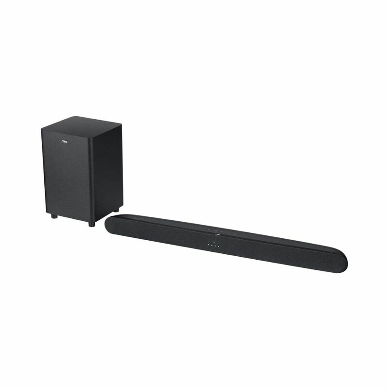 TCL TS6110 2.1 Channel Soundbar With Wireless Subwoofer Sound Systems Sound Bars TCL