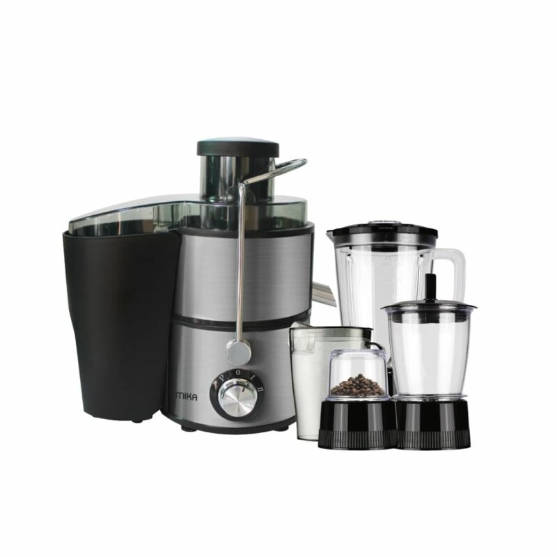 MIKA Juicer, 4 In 1, 600W, Stainless Steel MJR412X Small Appliances