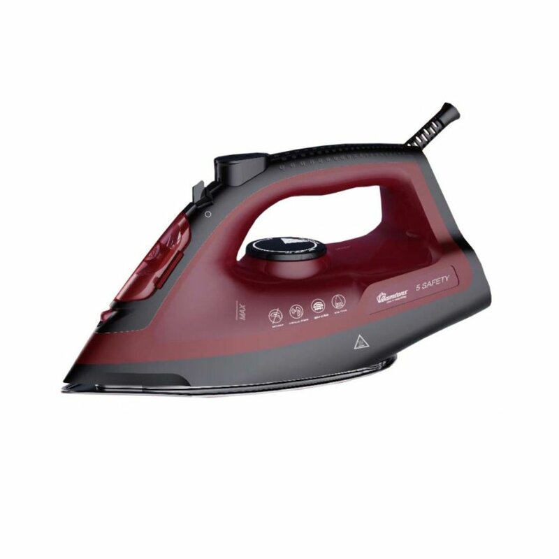 RAMTONS RED STEAM IRON RM/584 Home Appliances Iron Boxes