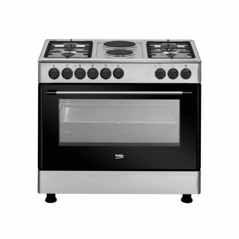 Beko GE12121DX 4 Gas + 2 Electric Cooker Home Appliances Cookers Other Kenyatronics