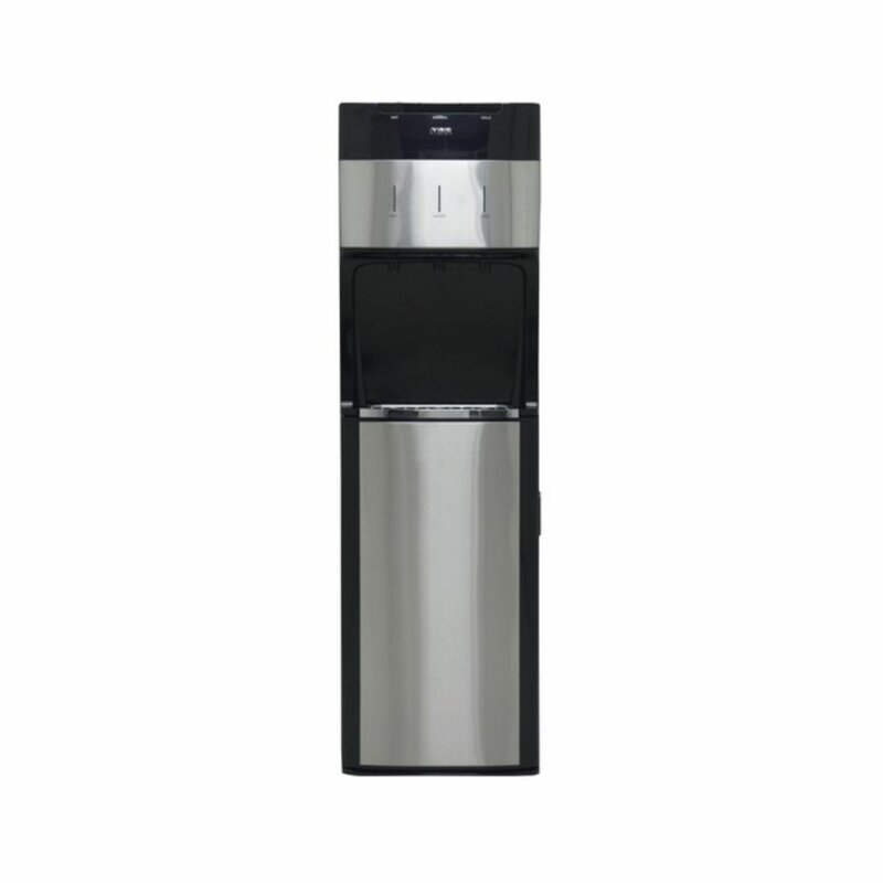 MIKA MWD2801SSB Water Dispenser, Floor Standing Bottom Load, Stainless