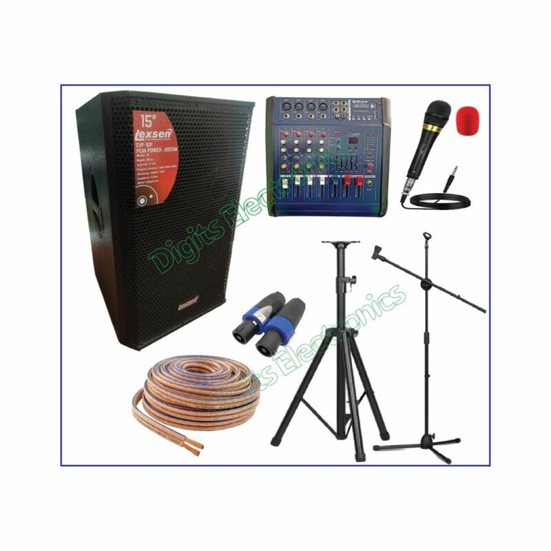 Omax MINI PUBLIC ADDRESS SYSTEMS Sound Systems Public Address