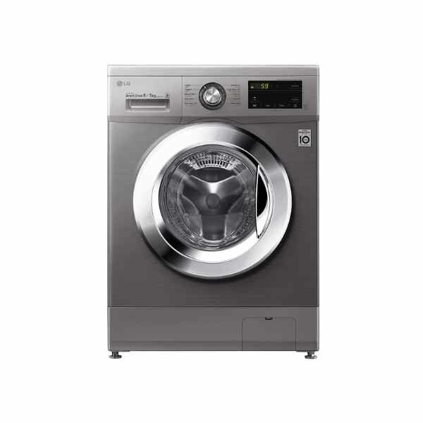 LG F4J3TMG5P Front Load Washer Dryer, 8/5KG Silver Home Appliances Washers LG Kenyatronics