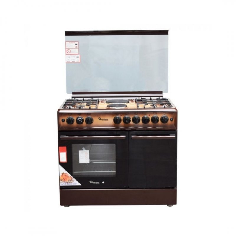RAMTONS 4G+2E 90X60 BROWN COOKER RF/490 Home Appliances Cookers
