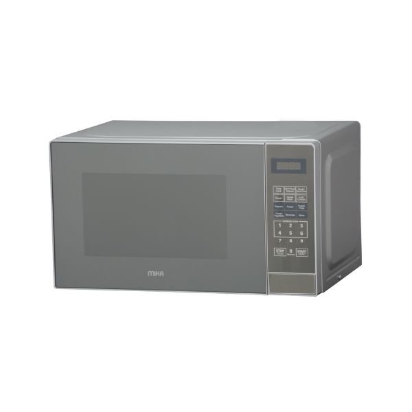 Mika Microwave Oven, 20L, With Grill, Digital Control Panel, Mirror
