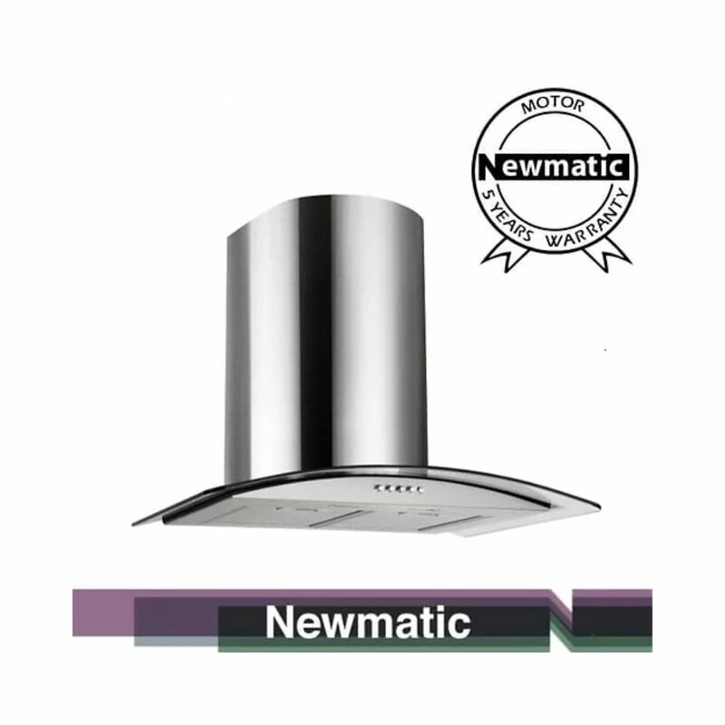 Newmatic H77.6P Kitchen Chimney Hood Small Appliances Hoods