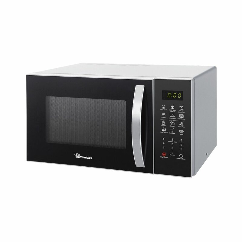 RAMTONS 23LITRES DIGITAL MICROWAVE + GRILL SILVER RM/589 Home