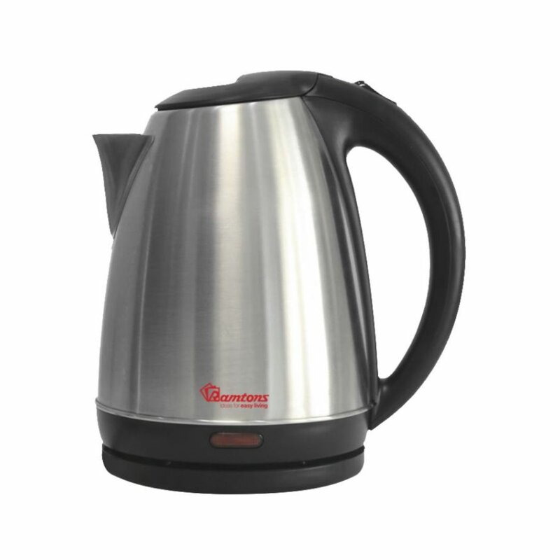 RAMTONS RM/570 CORDLESS ELECTRIC KETTLE 1.7 LITERS STAINLESS STEEL