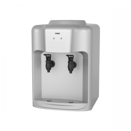 MIKA Water Dispenser, Table Top, Hot & Normal, Silver & Black MWD1204