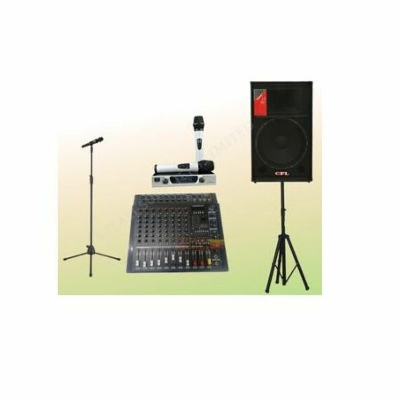 Generic COMPLETE PUBLIC ADDRESS SYSTEM POWERED MIXER Sound Systems