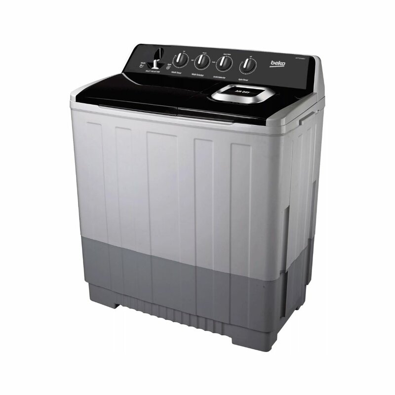 Beko 13kgs WTT130 UK Semi Automatic Twin Tab Washing Machine Home