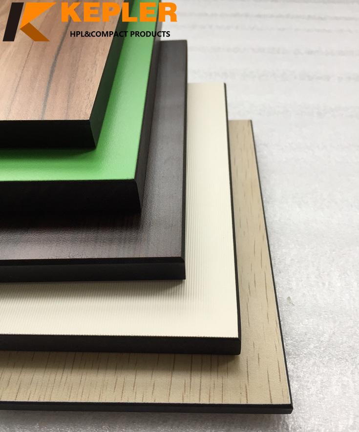 Fireproof formica waterpoof colorful compact laminate hpl phenolic