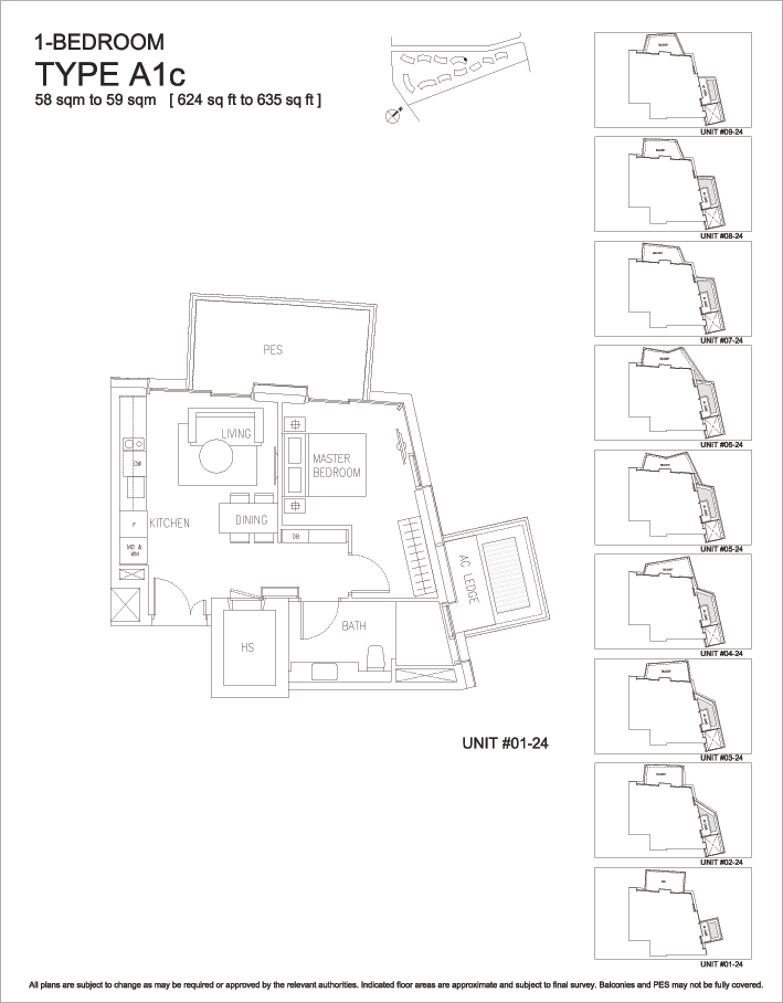 Keppel Bay Homes Corals Keppel Bay 1 Bedroom