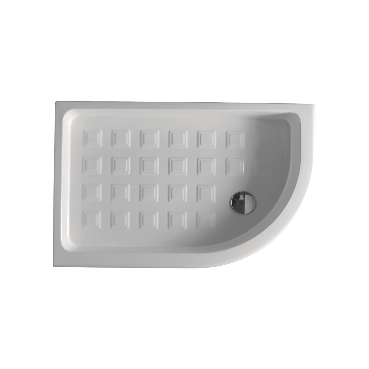 corner shower tray 80x120 DX