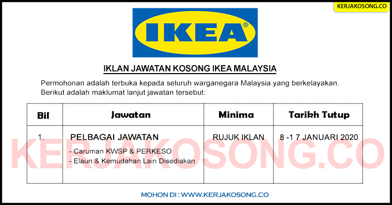 Kerja Kosong Melaka Part Time mainsly