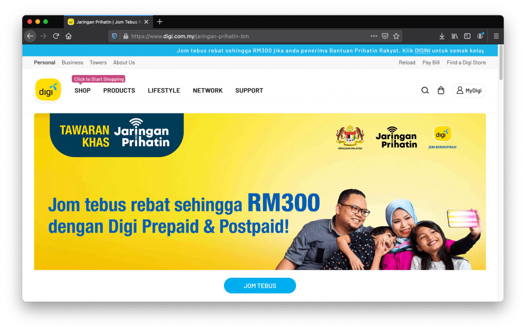 Program Jaringan Prihatin B40 Cara Daftar Bantuan RM300 Peranti, RM180