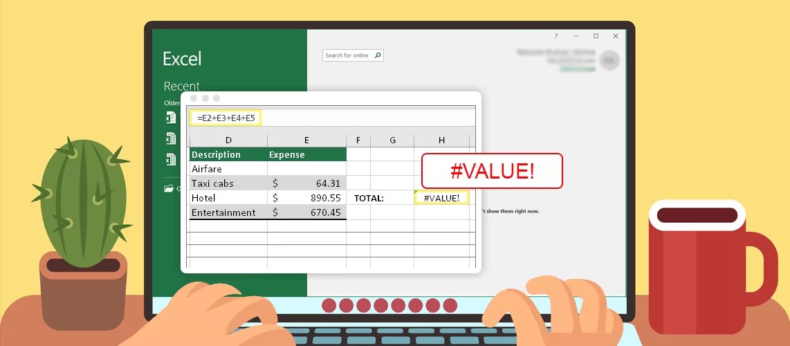 How to Fix Value! Error in Excel?