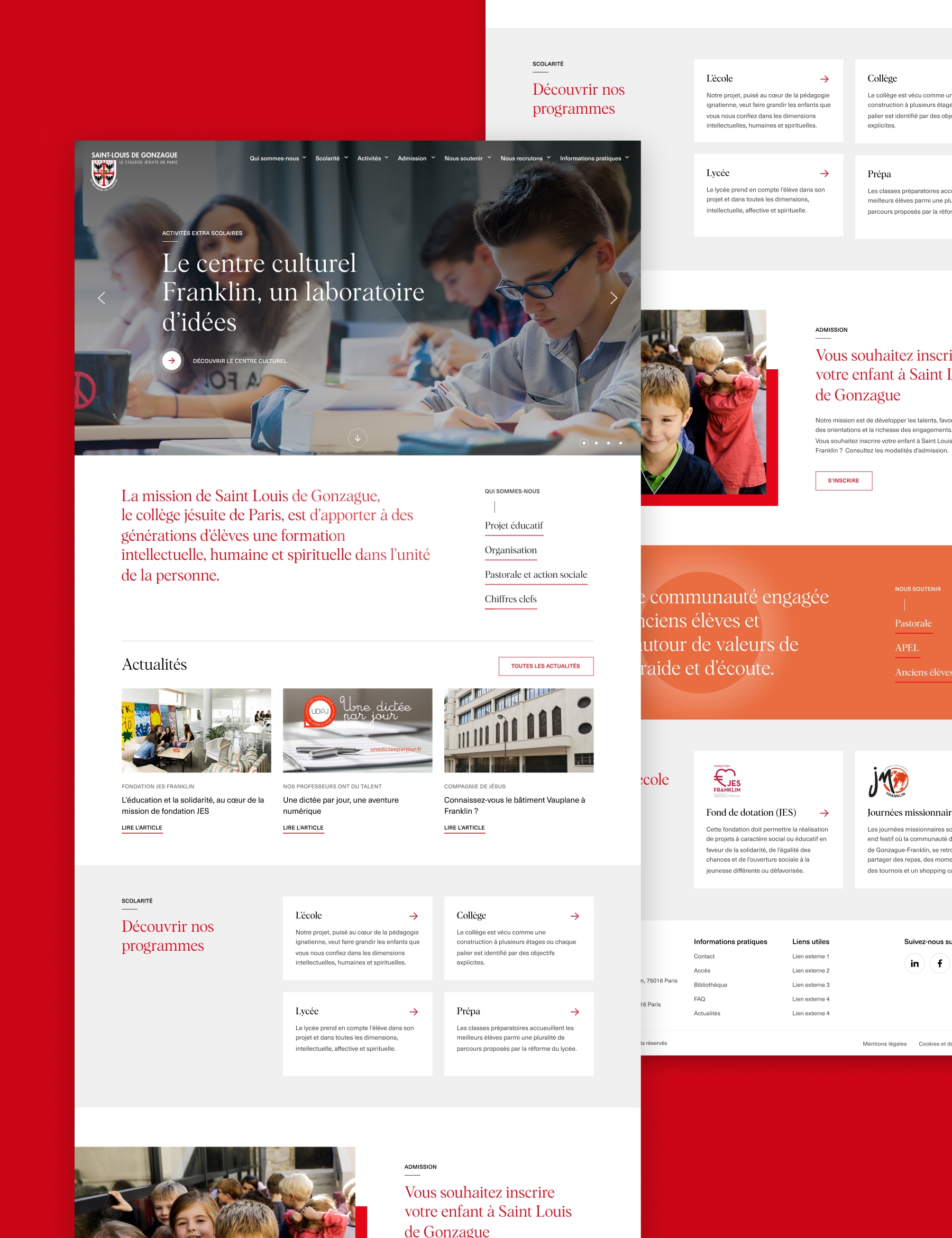 SaintLouis de Gonzague Réalisation Agence  Kernix