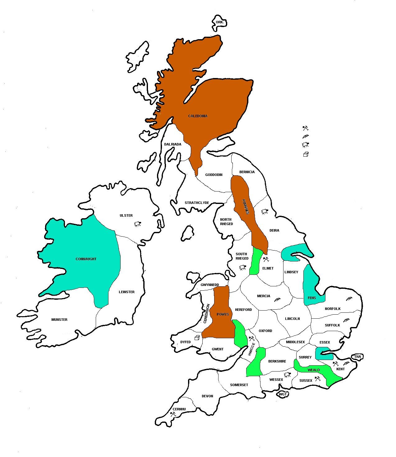 Saxon Shore The Game of Dark Ages Britain