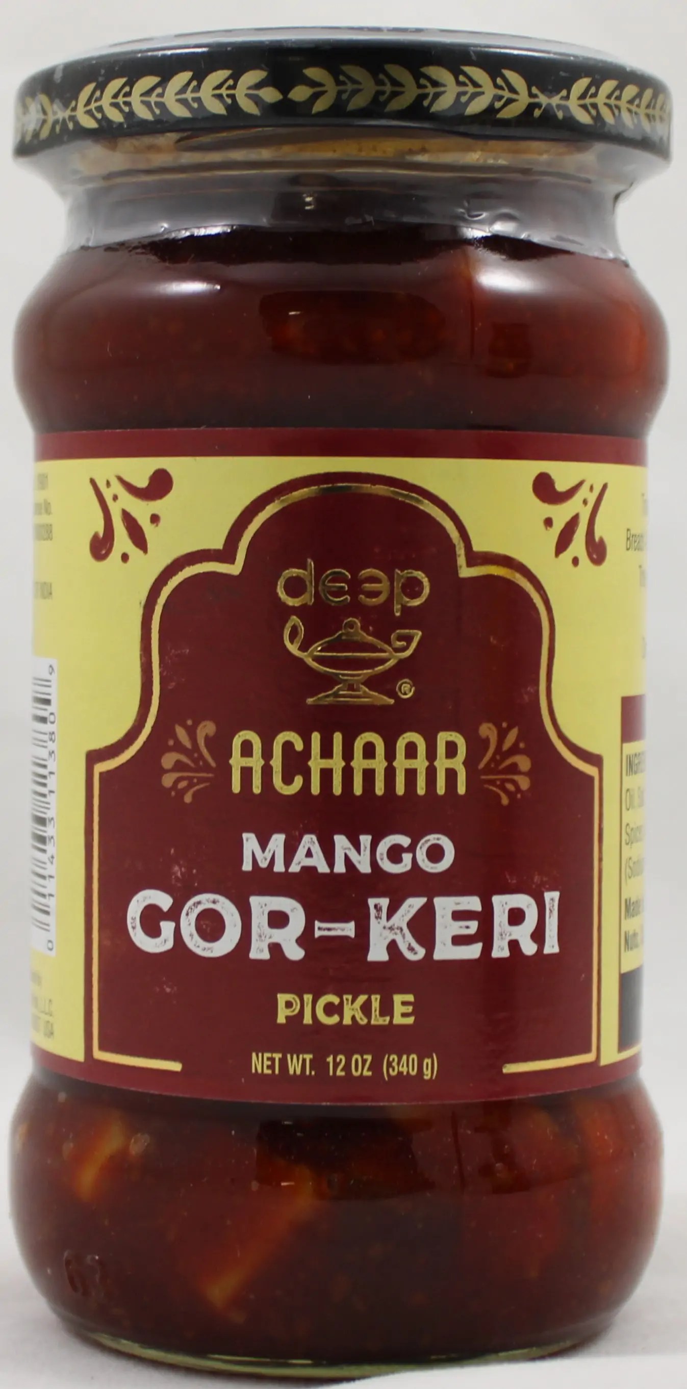 Buy Online Deep Mango Gor Keri Pickle 340 GM Kesar Grocery.
