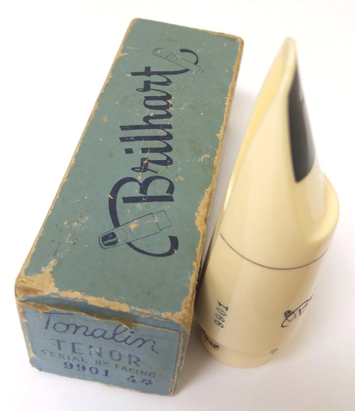 Vintage Brilhart Great Neck Tonalin Tenor Sax 4* Mouthpiece