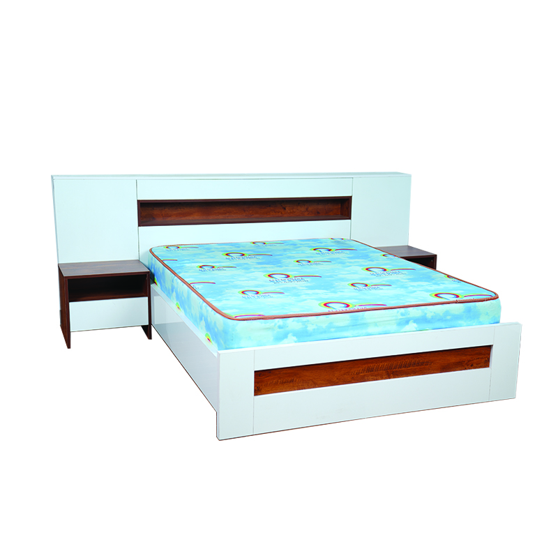 SWIFT BED KING SIZE WITH 2 NIGHT TABLE 200X180 KESTE DAMENA