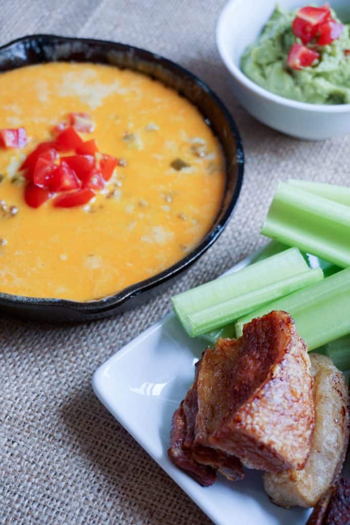 Easy Queso Dip Monterey Jack And Cheddar! KetoConnect