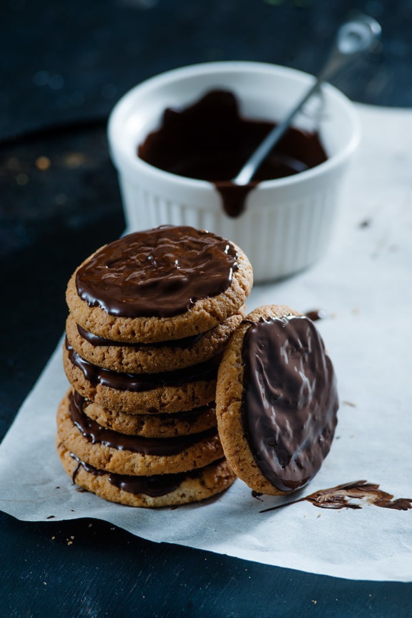 Dark Chocolate Dipped Cookies Guest Post! KetoConnect