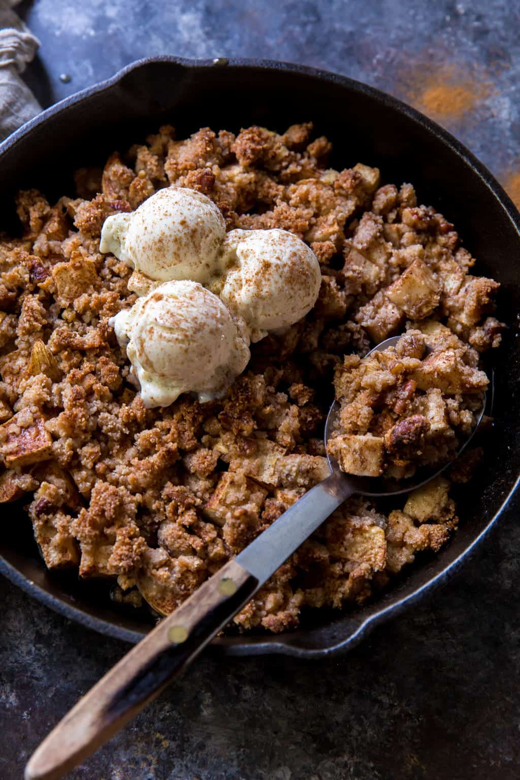 Keto Apple Crisp No Sugar & Gluten Free! KetoConnect