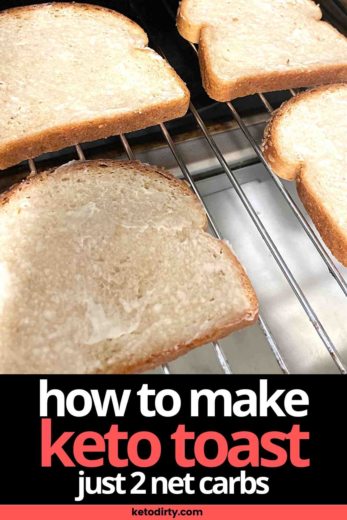 Keto Toast Enjoy Bread Again Without Guilt 2 Net Carbs