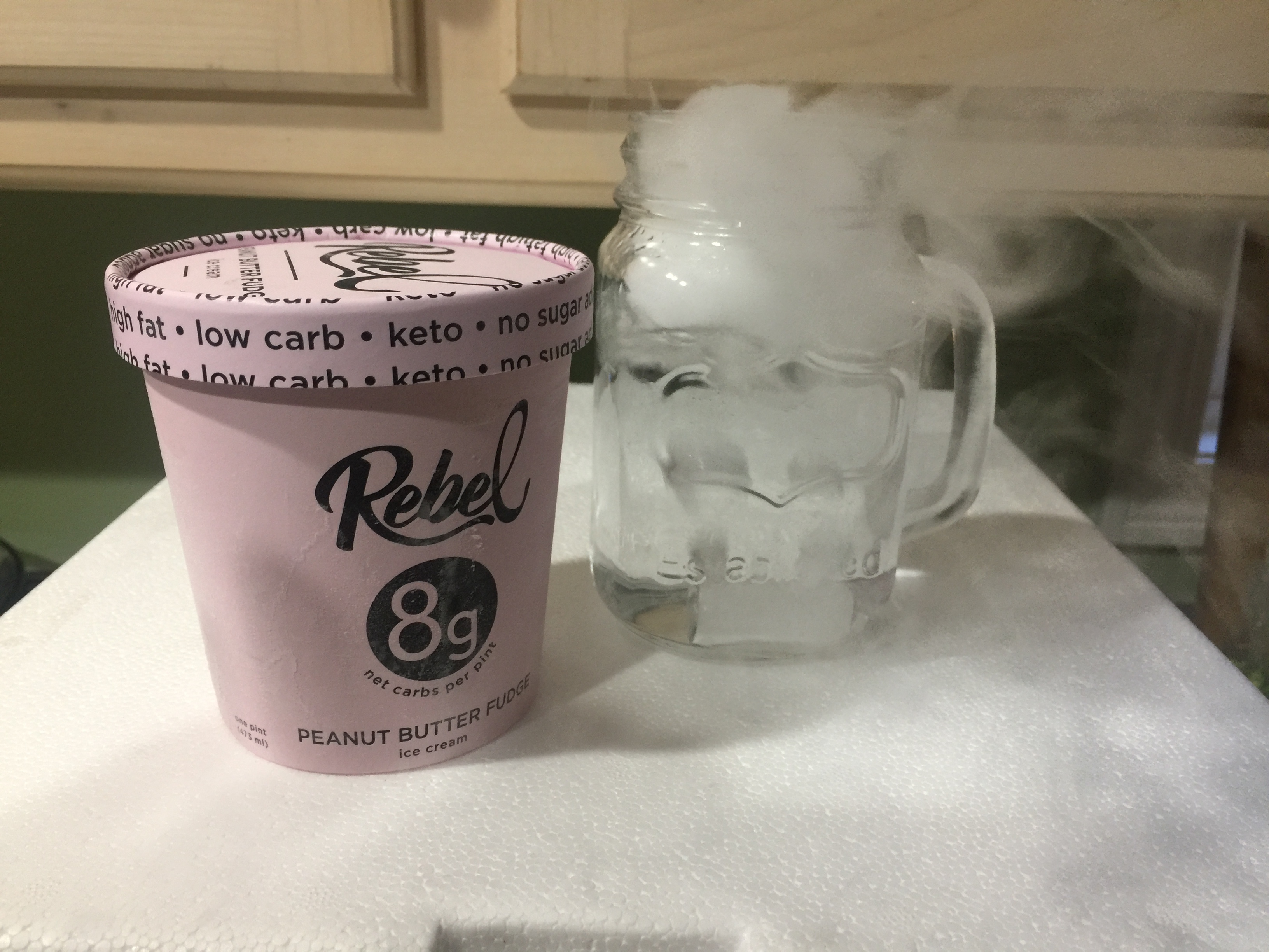 Web we use just a tiny bit of this to soften up the ice cream. Rebel has clean ingredients, halo top doesn't. Austin Archibald Rebel Ice Cream Keto Woman Ketogenic Forums