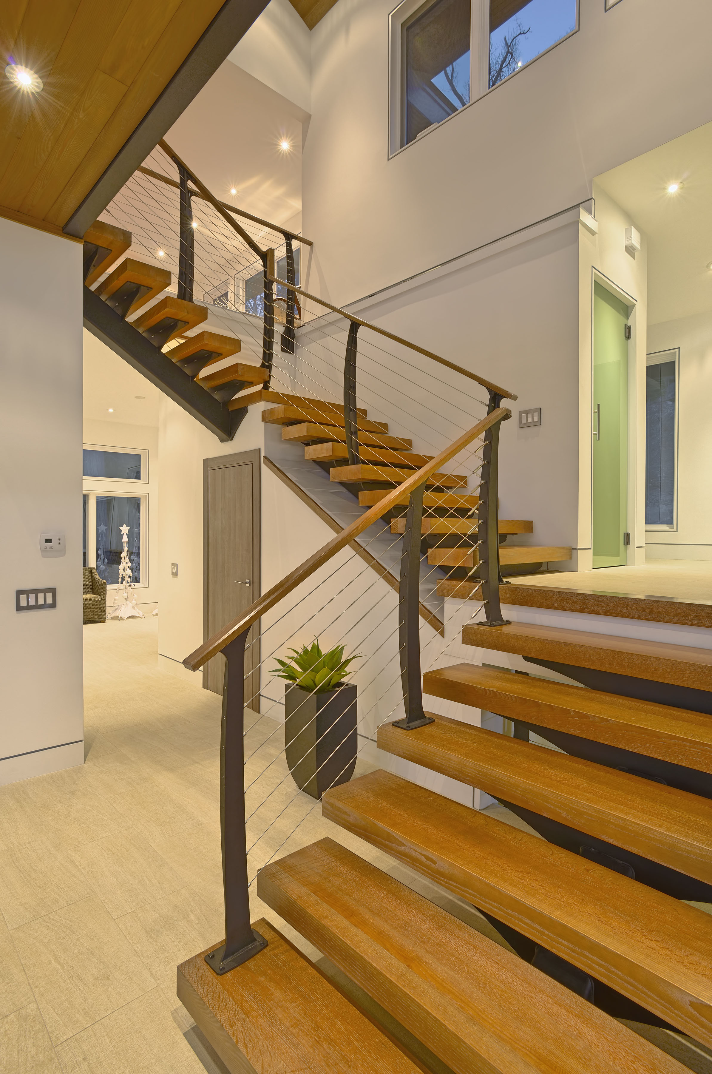 Cable Railing Systems For Stairs Stairhaus Inc. Custom Stair Design